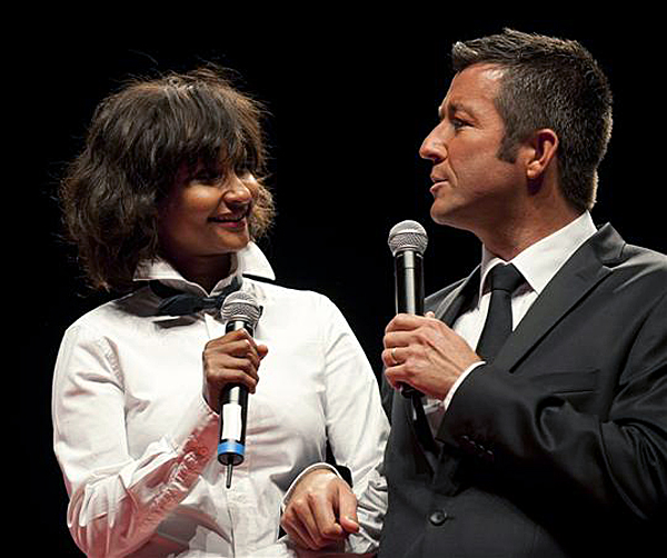 Karl Olive et Safia Otokoré ( Conseil regional de Bourgogne )